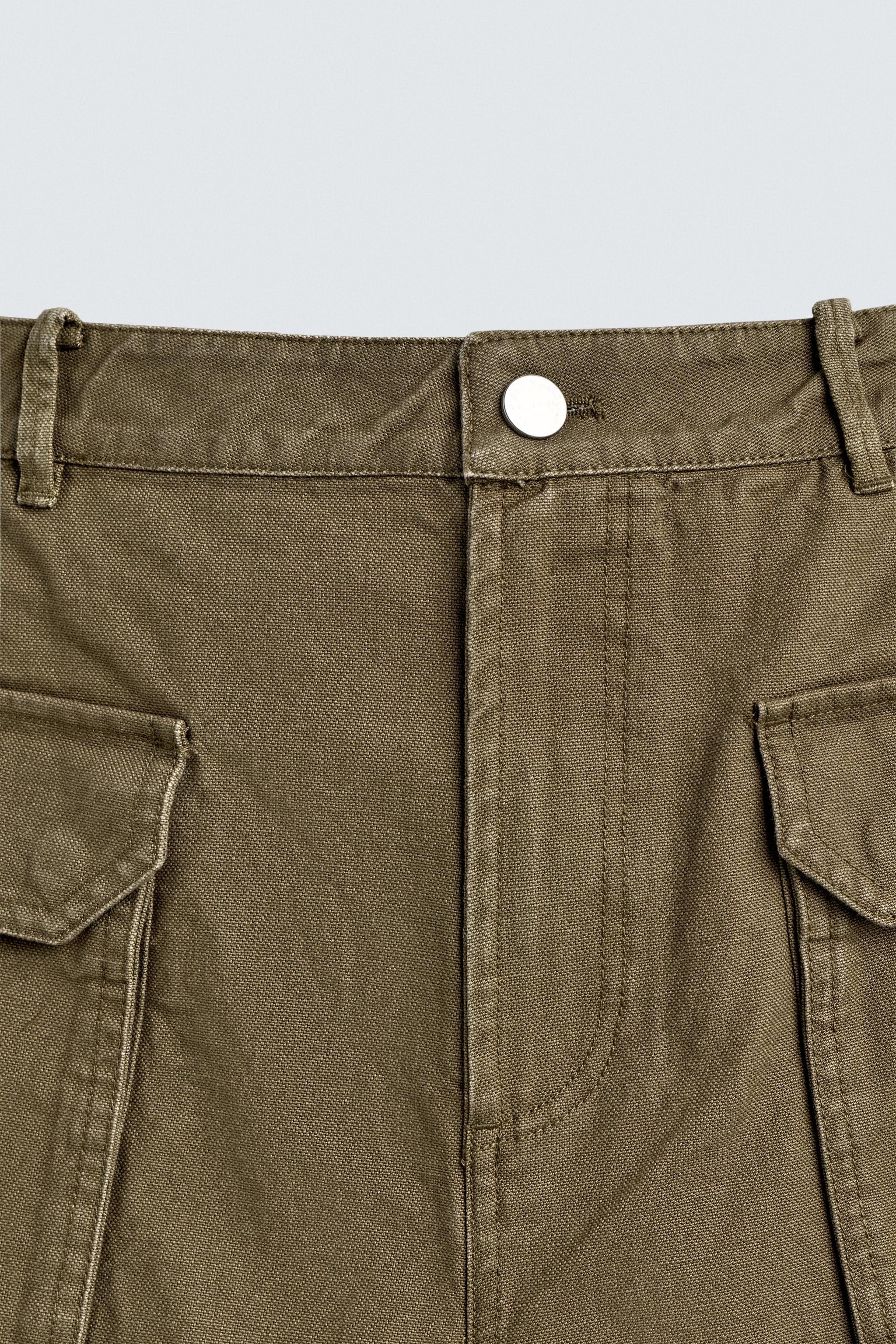 PANTALON COUPE LARGE À PASSANT