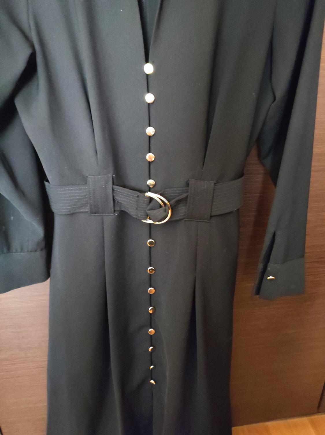 BELTED MIDI SHIRT DRESS - Image 5