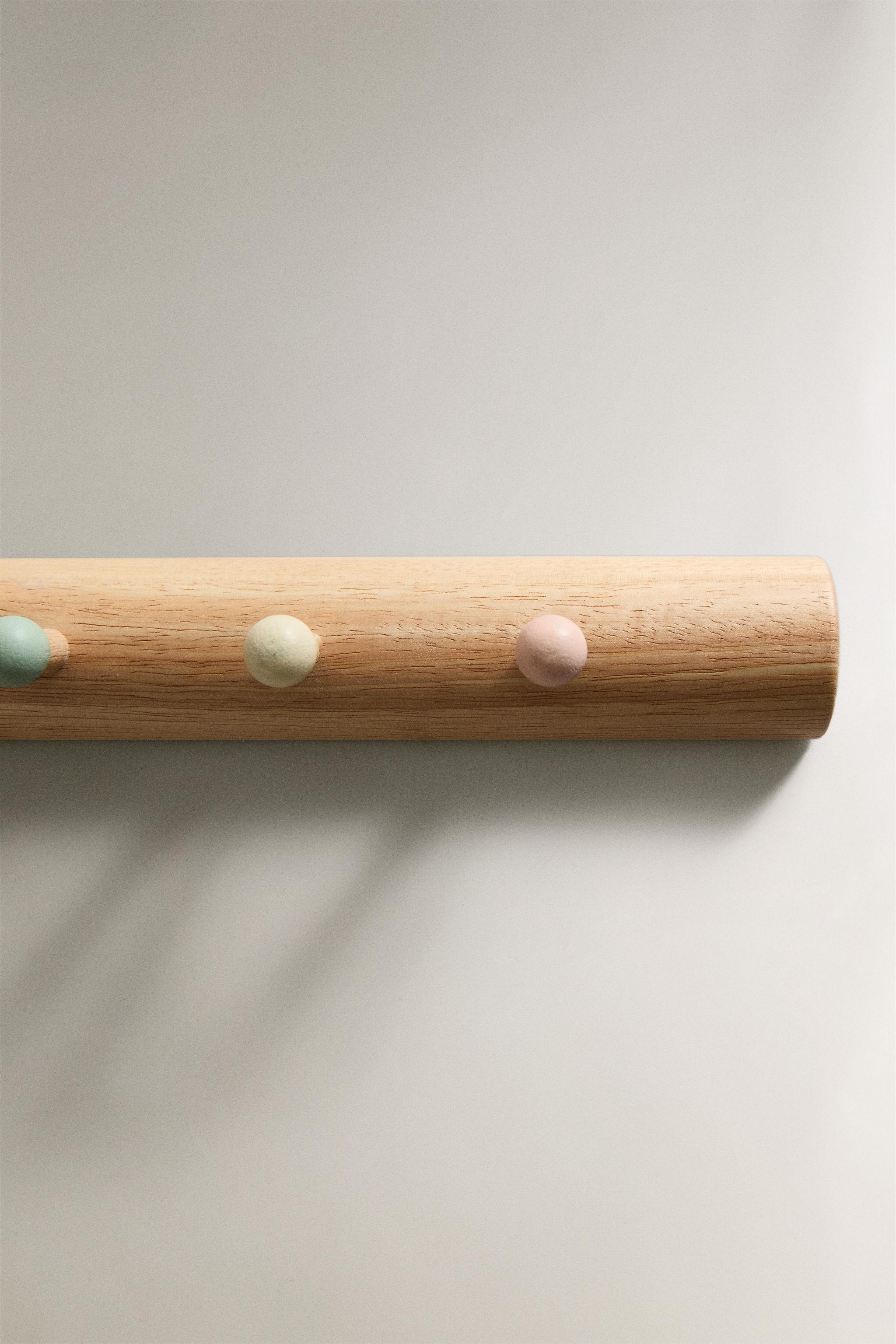 Детские куртки Zara KIDS' MULTICOLOR WALL COAT RACK — фото 4