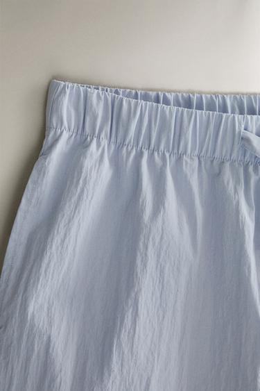 SHORT COTON - Bleu clair de Zara - Image 2