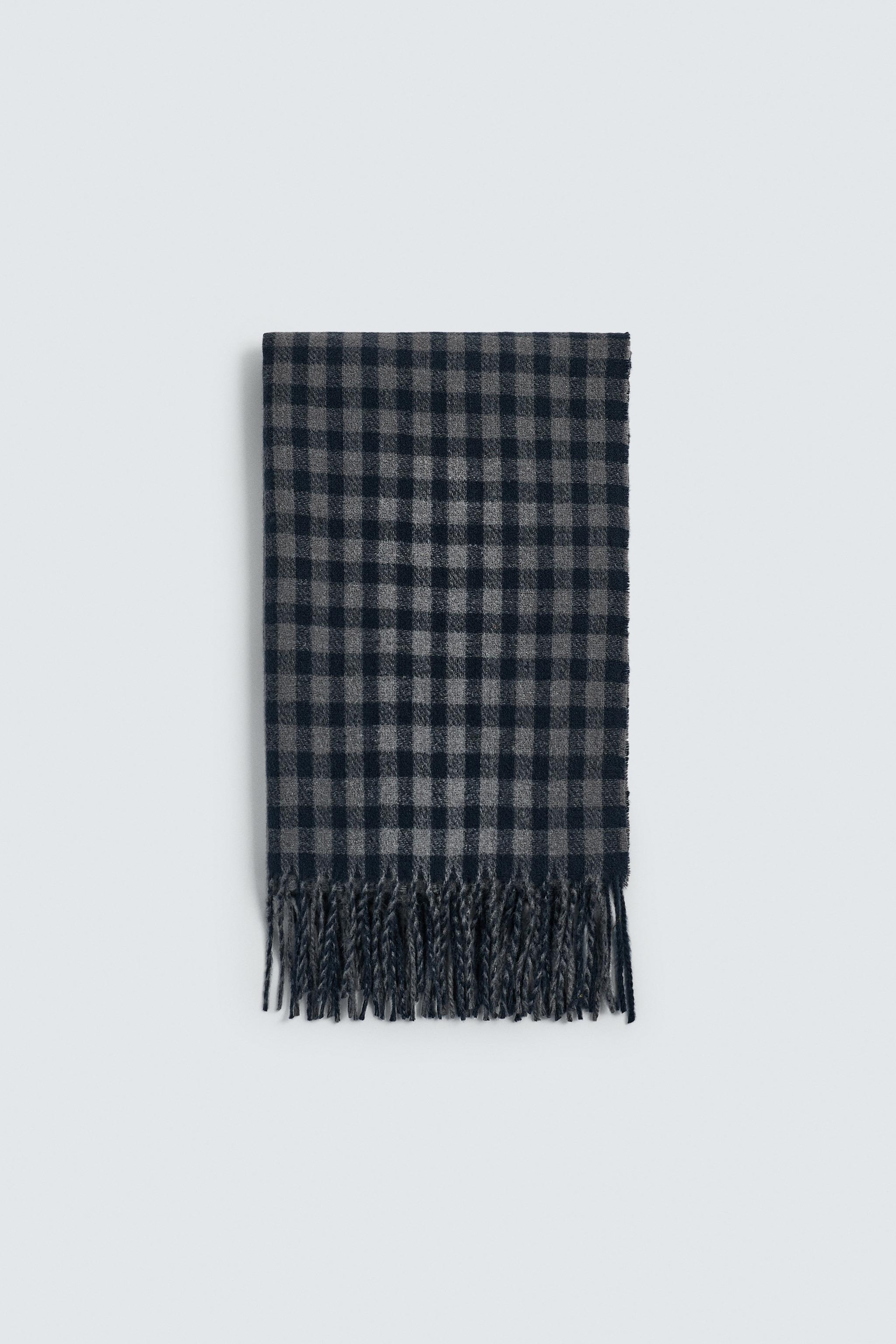 PLAID SCARF