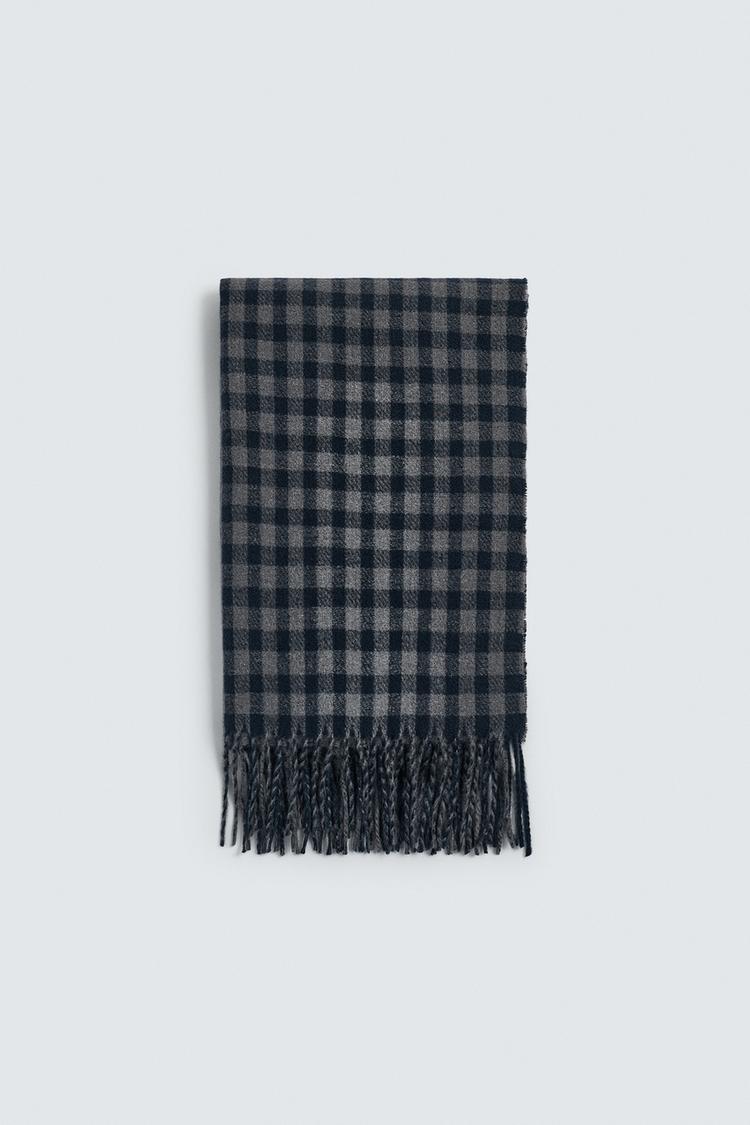 ZARA CHECK SCARF