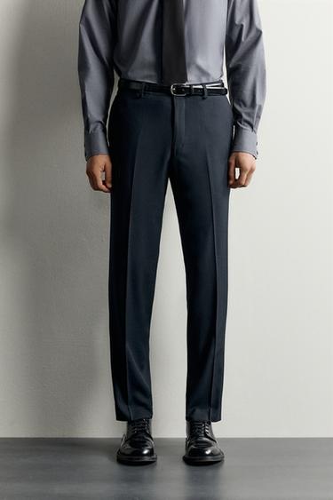COMFORT REGULAR FIT SUIT PANTS — Navy blue 2
