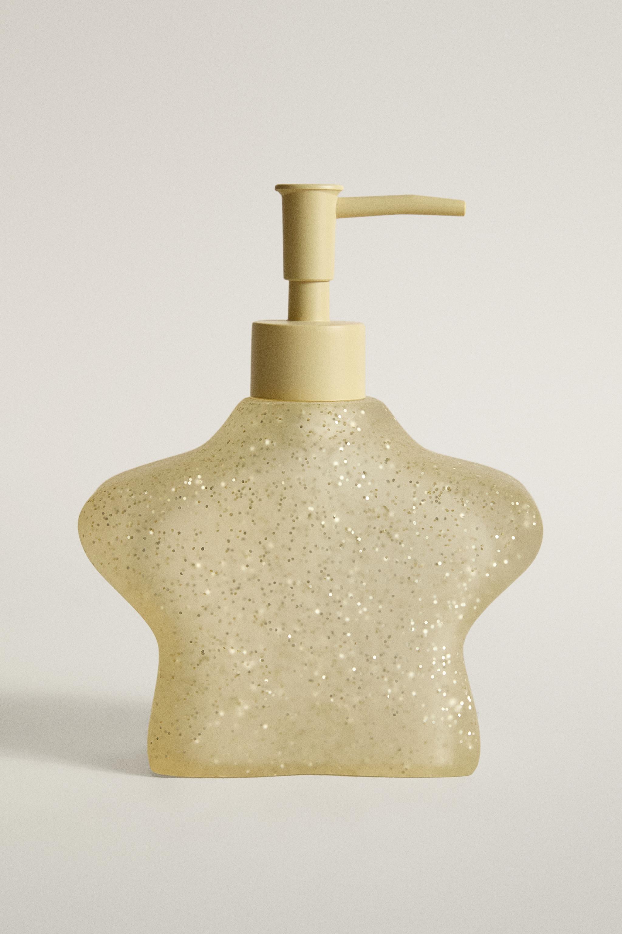 DISTRIBUTEUR SAVON ENFANT ÉTOILE PAILLETTES