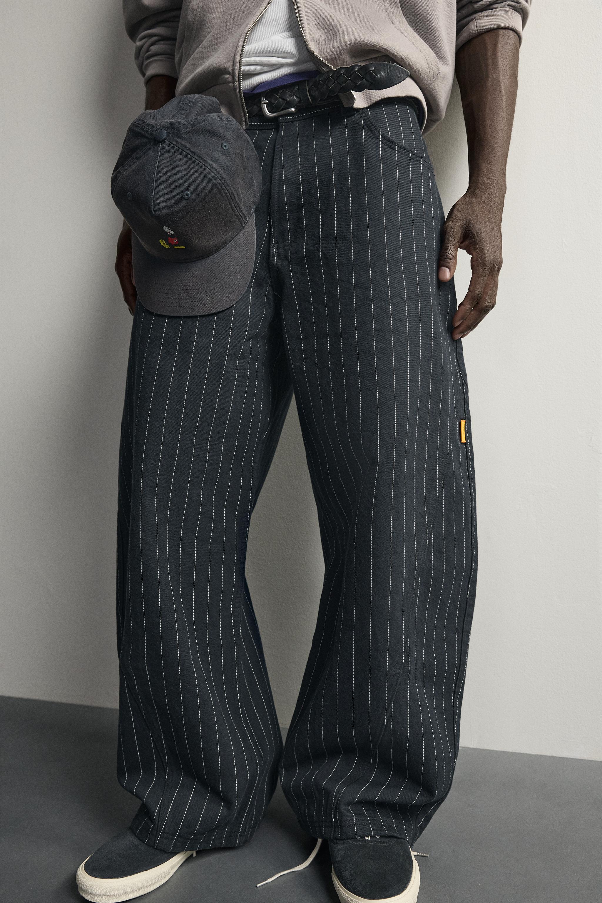 PINSTRIPE BALLOON FIT PANTS - thumbnail 5