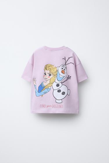 FROZEN © DISNEY T-SHIRT - Light mauve by Zara - Image 1
