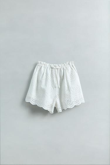 BERMUDA SCHIFFLY - Blanco de Zara