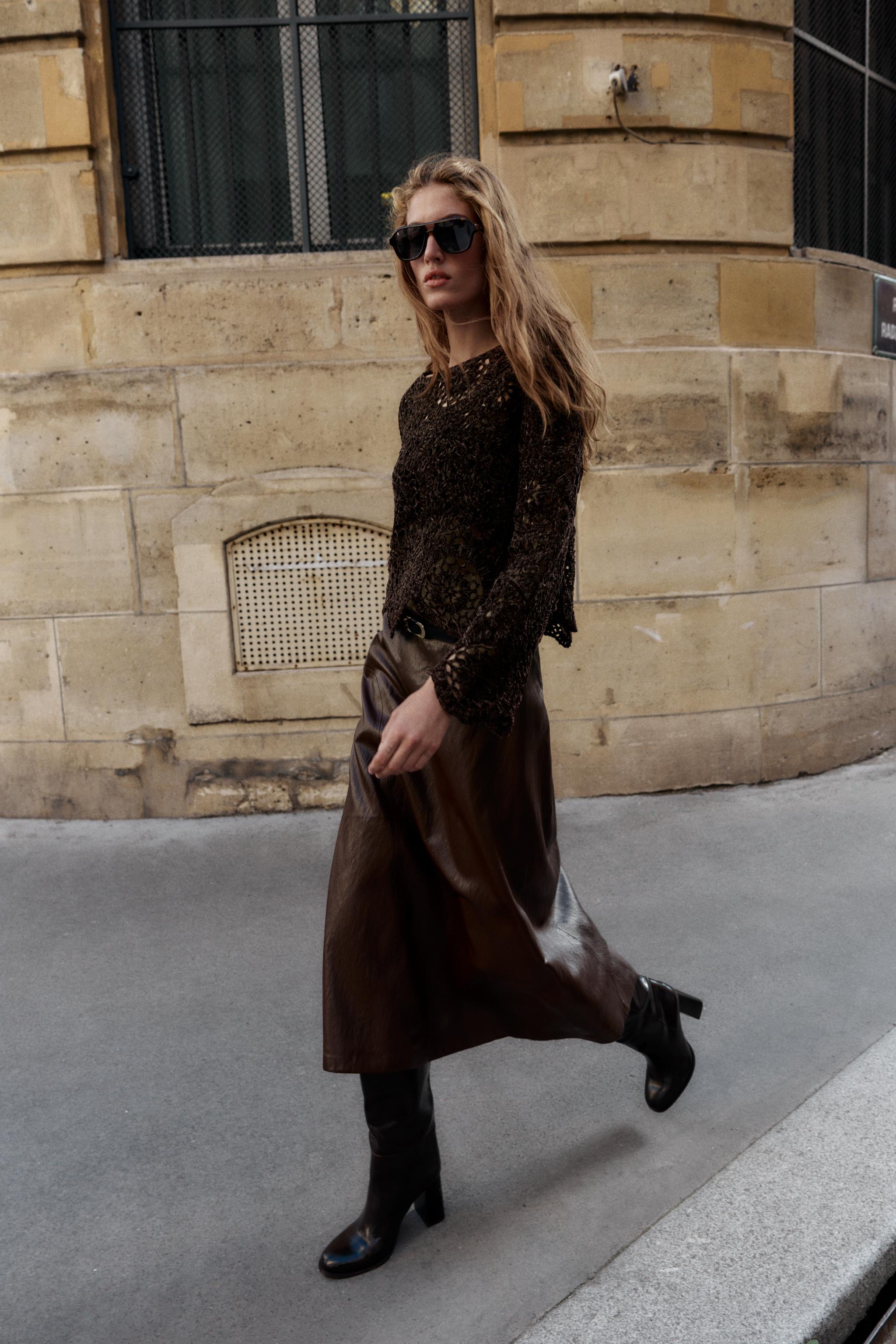 かぎ針編みトップス – レディース | ZARA 日本