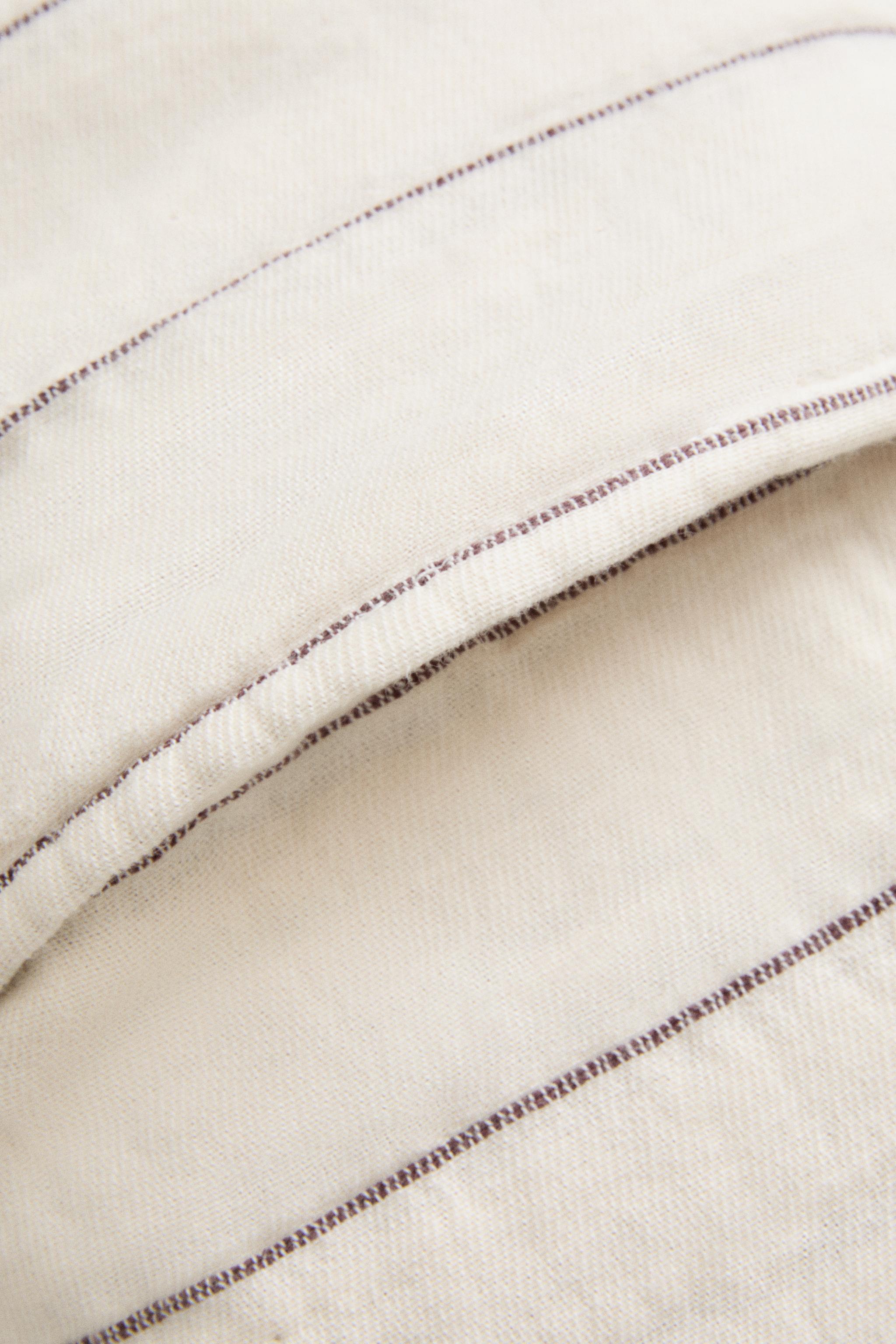 HOUSSE DE COUSSIN ENFANT À RAYURES