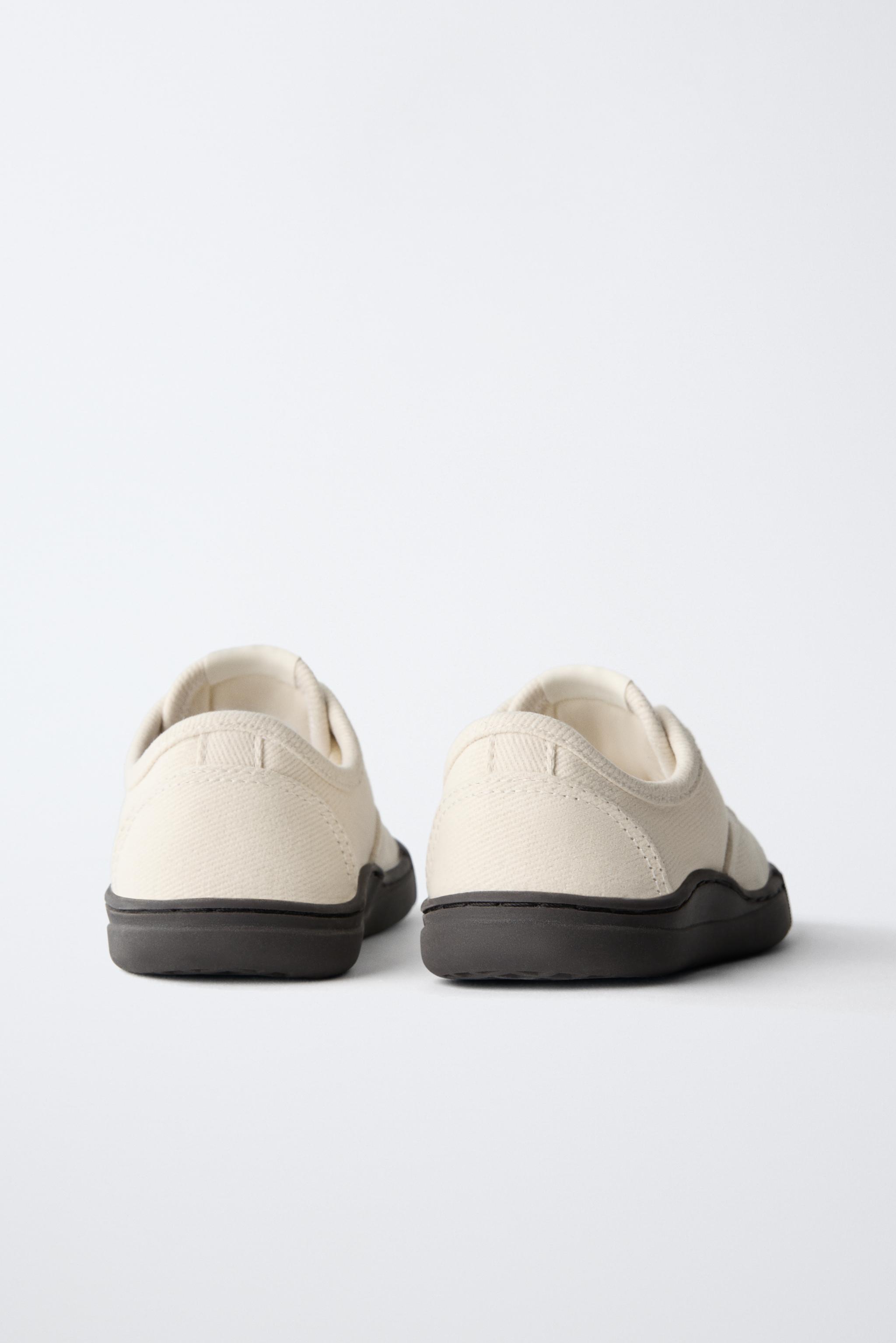 COTTON SKATE SNEAKERS