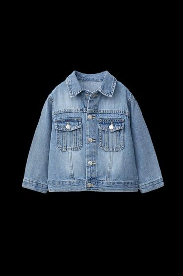 DENIM JACKET - Mid-blue by Zara