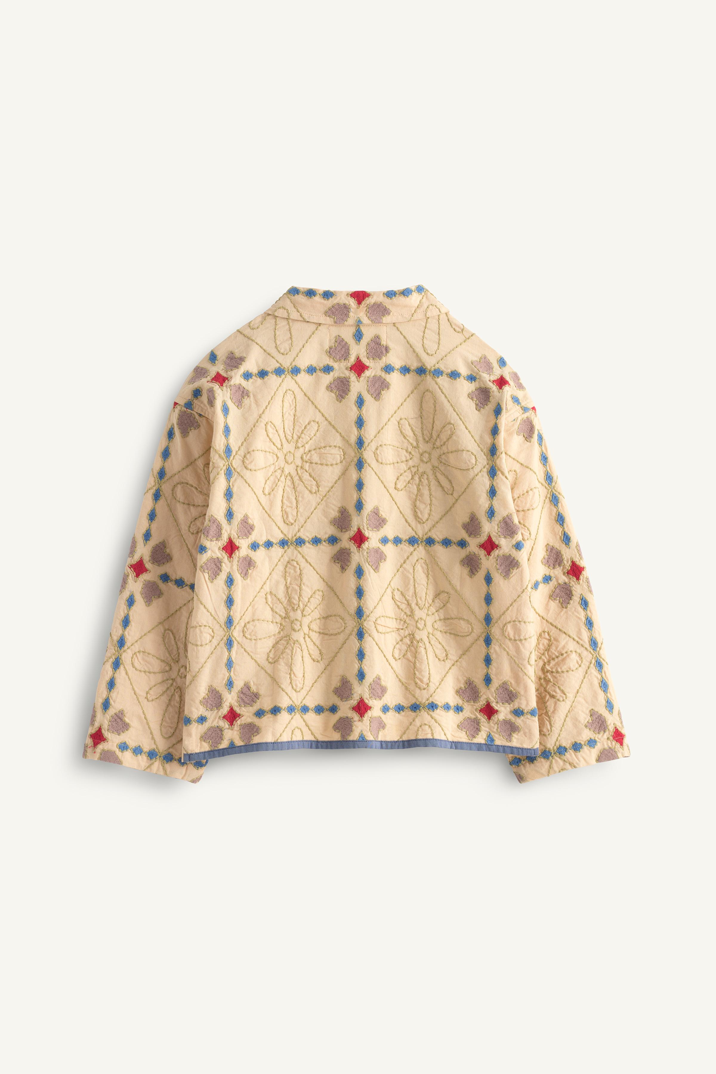 BLOUSON MATELASSÉ BRODERIES ÉDITION LIMITÉE