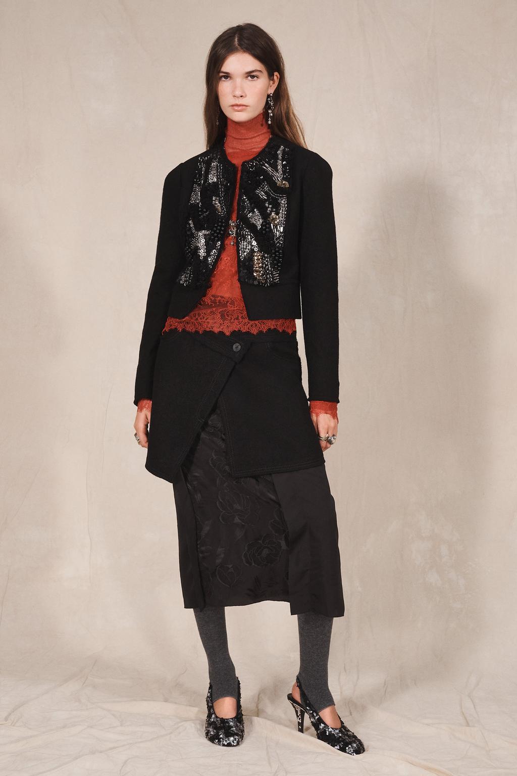 LIMITED EDITION DETACHABLE COMBINED SKIRT