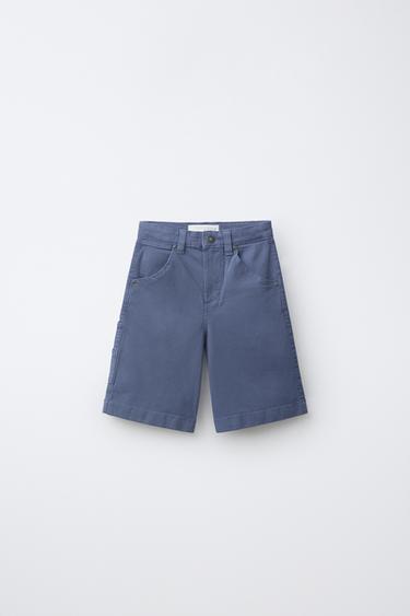BERMUDA CARPENTER - Azul de Zara