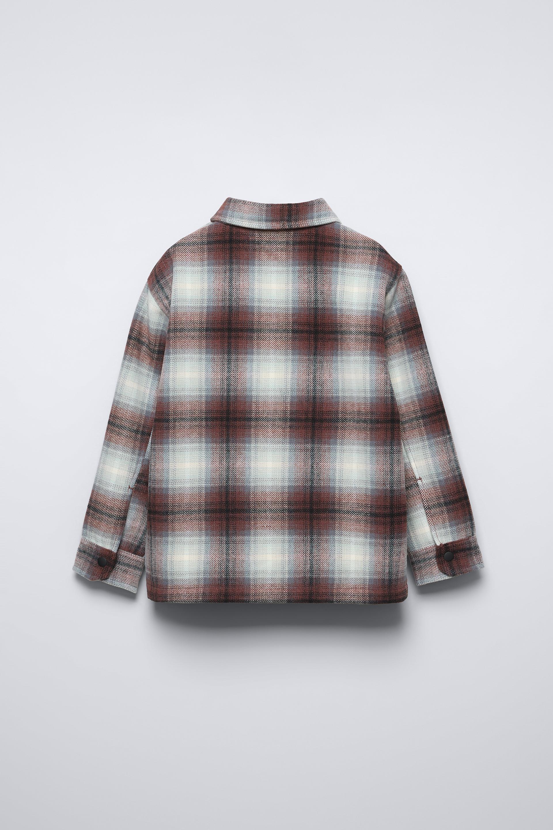 Geruit overshirt dames zara sale