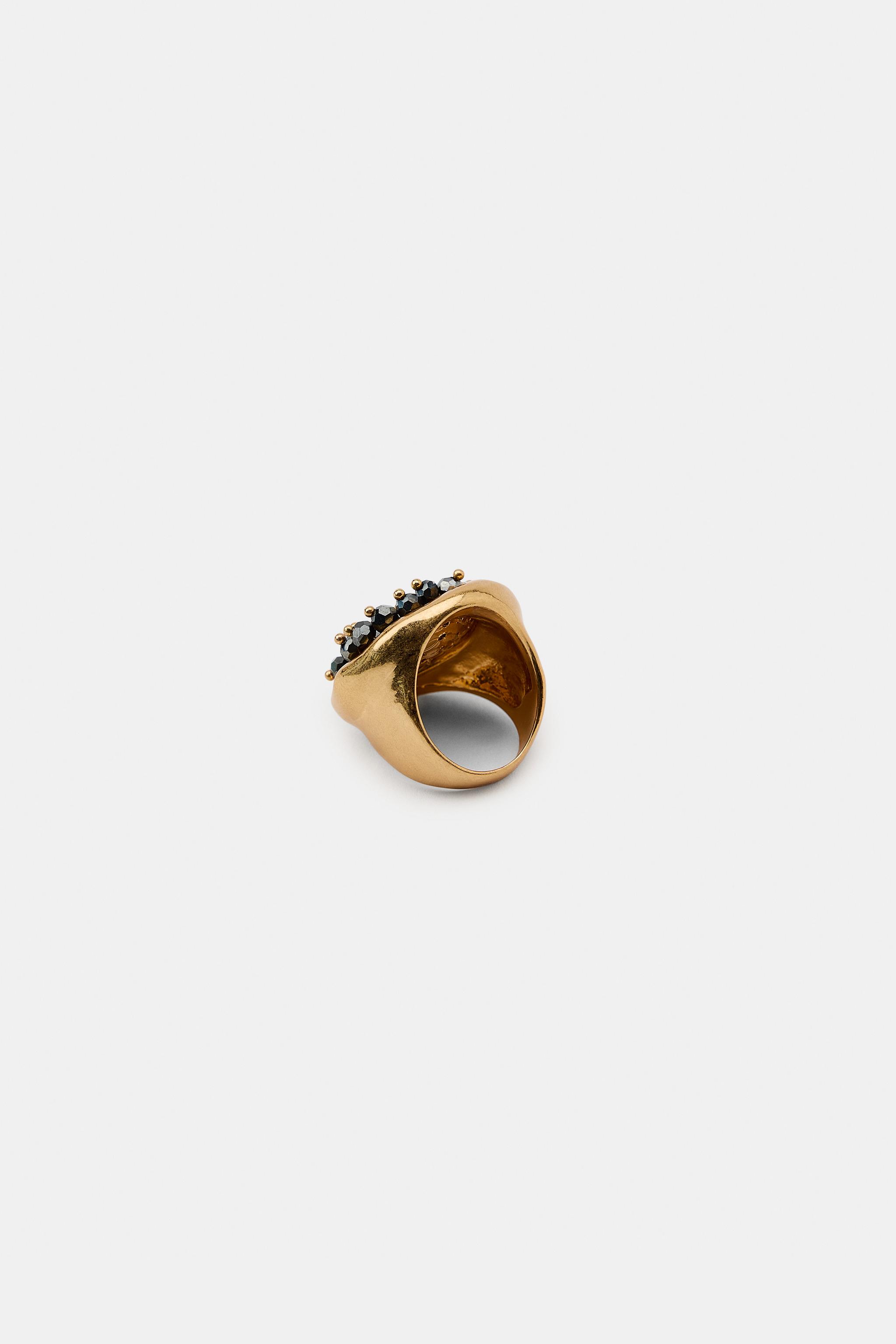 BAGUE CHEVALIÈRE AVEC BRILLANTS