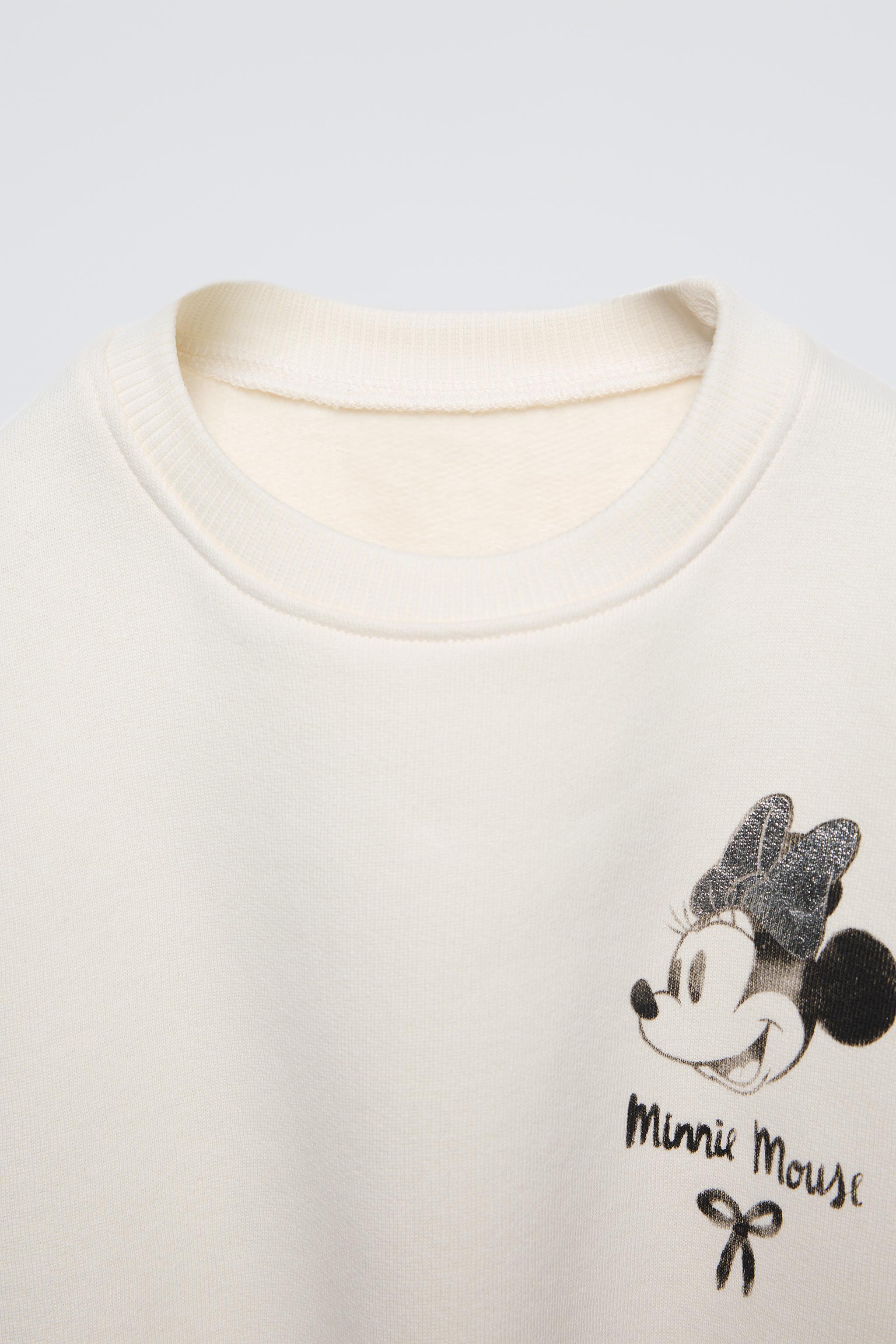 Zara outlets Mickey & Minney disney Oversized sw