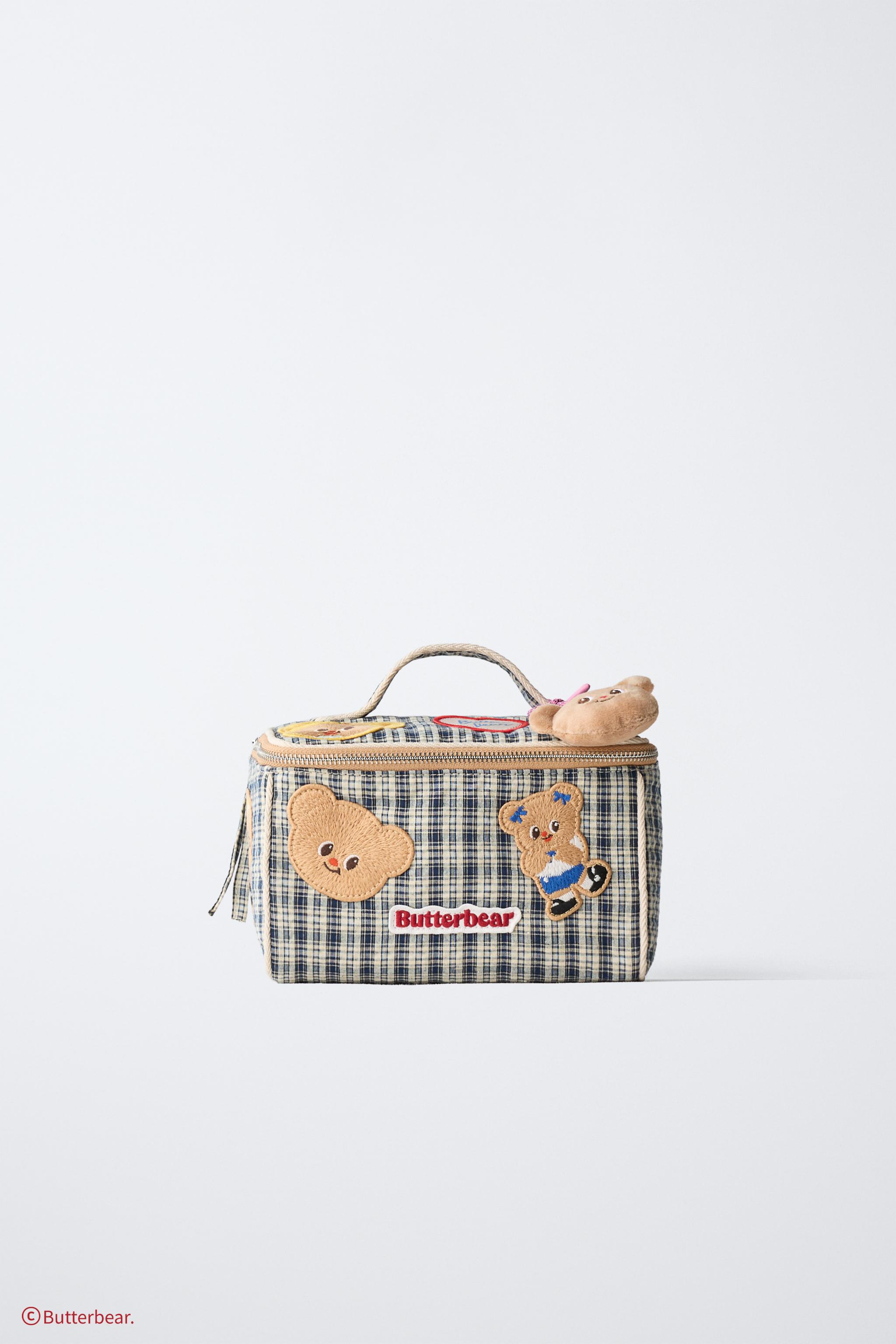 BUTTERBEAR ZARA モコモコ　バターベア　トラベルポーチ　もこもこ BUTTERBEAR ZARA モコモコ バターベア トラベルポーチ もこもこ