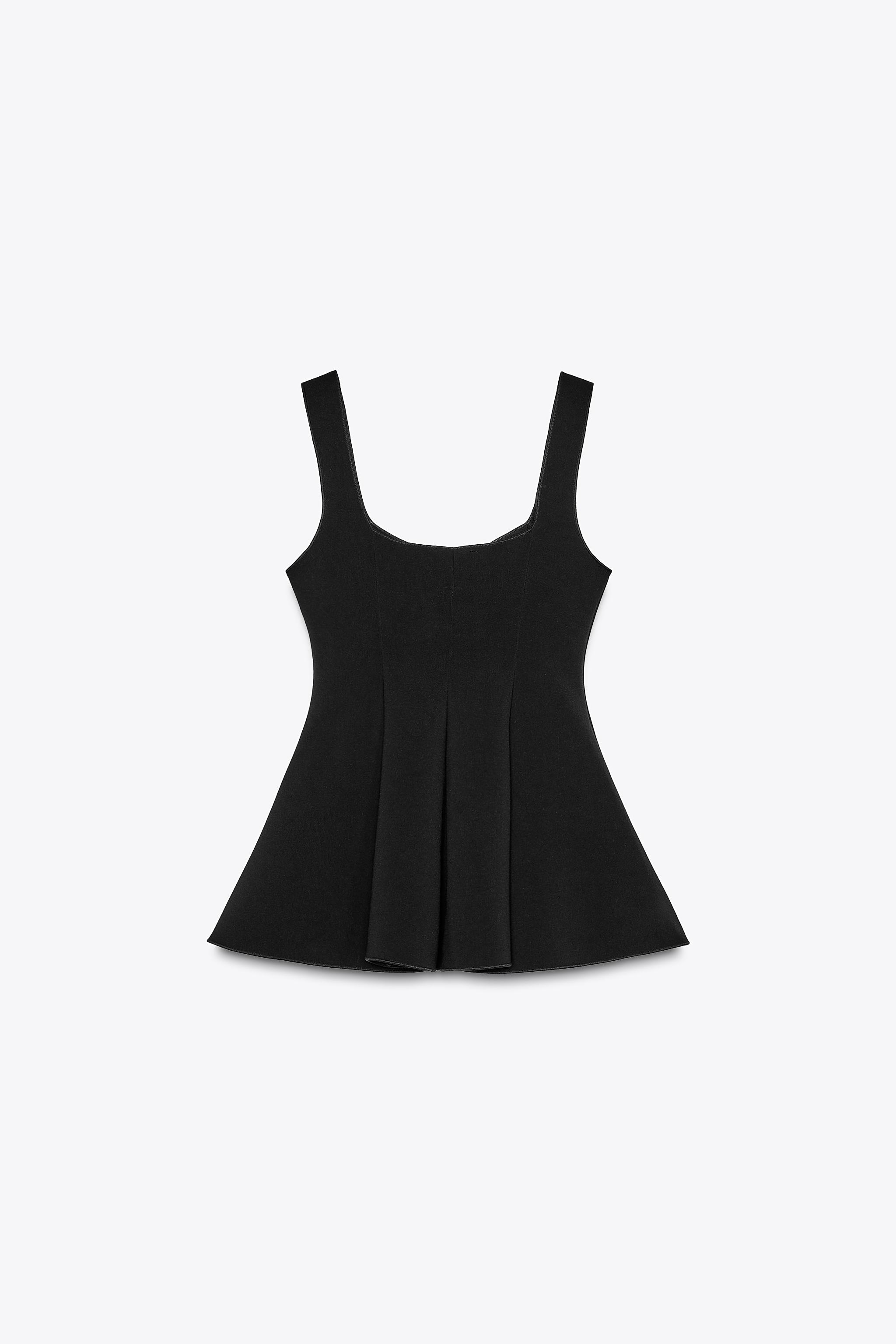 ZARA ペプラム ストレッチ トップス 5584/150 05584150800-e2.jpg?ts=