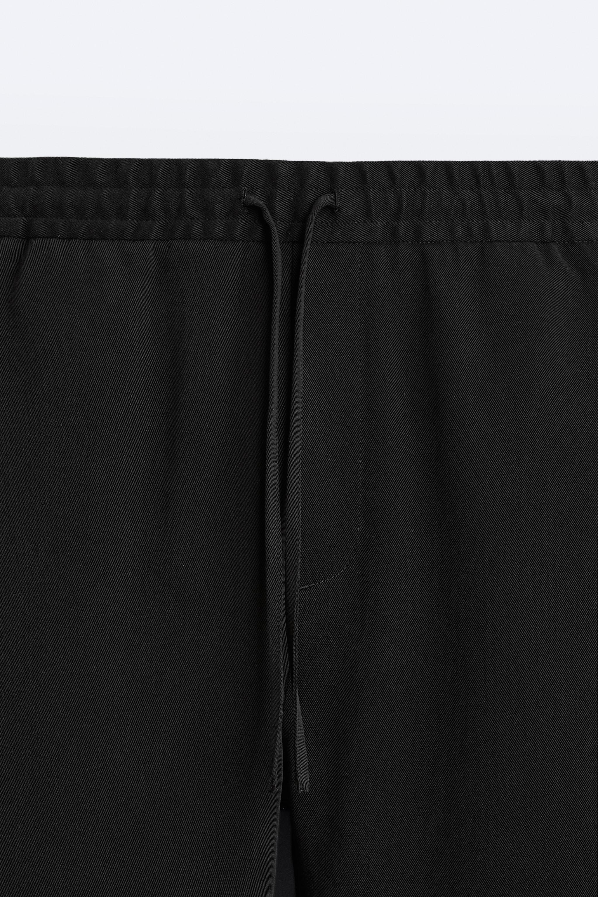 Zara 100% Lyocell Solid Black Casual Pants Size XS - 53% off