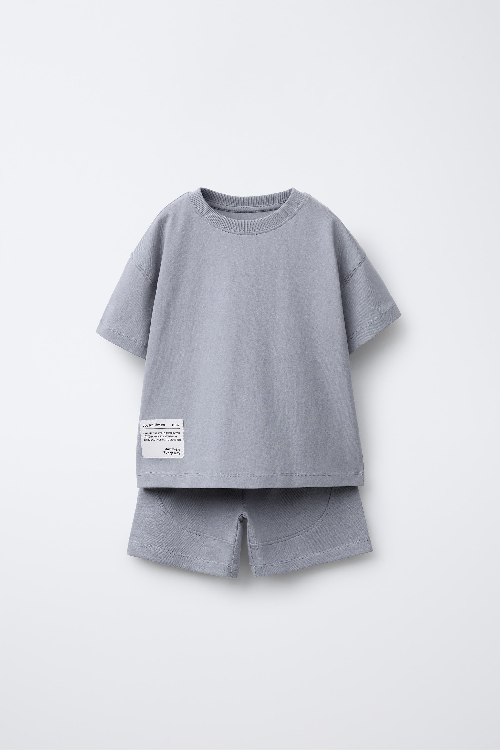 格安 ジョギングラベルセット - ライトグレー | ZARA Japan / 日本 シューズ(男性用)
