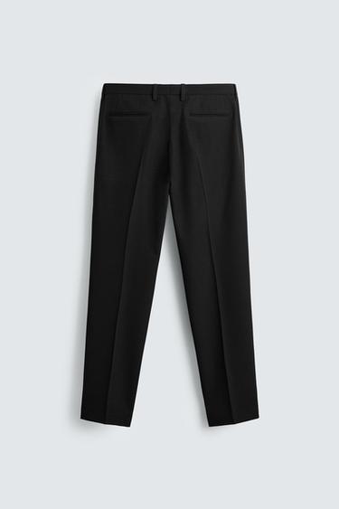 PANTALON DE COSTUME CONFORT - Noir de Zara - Image 6