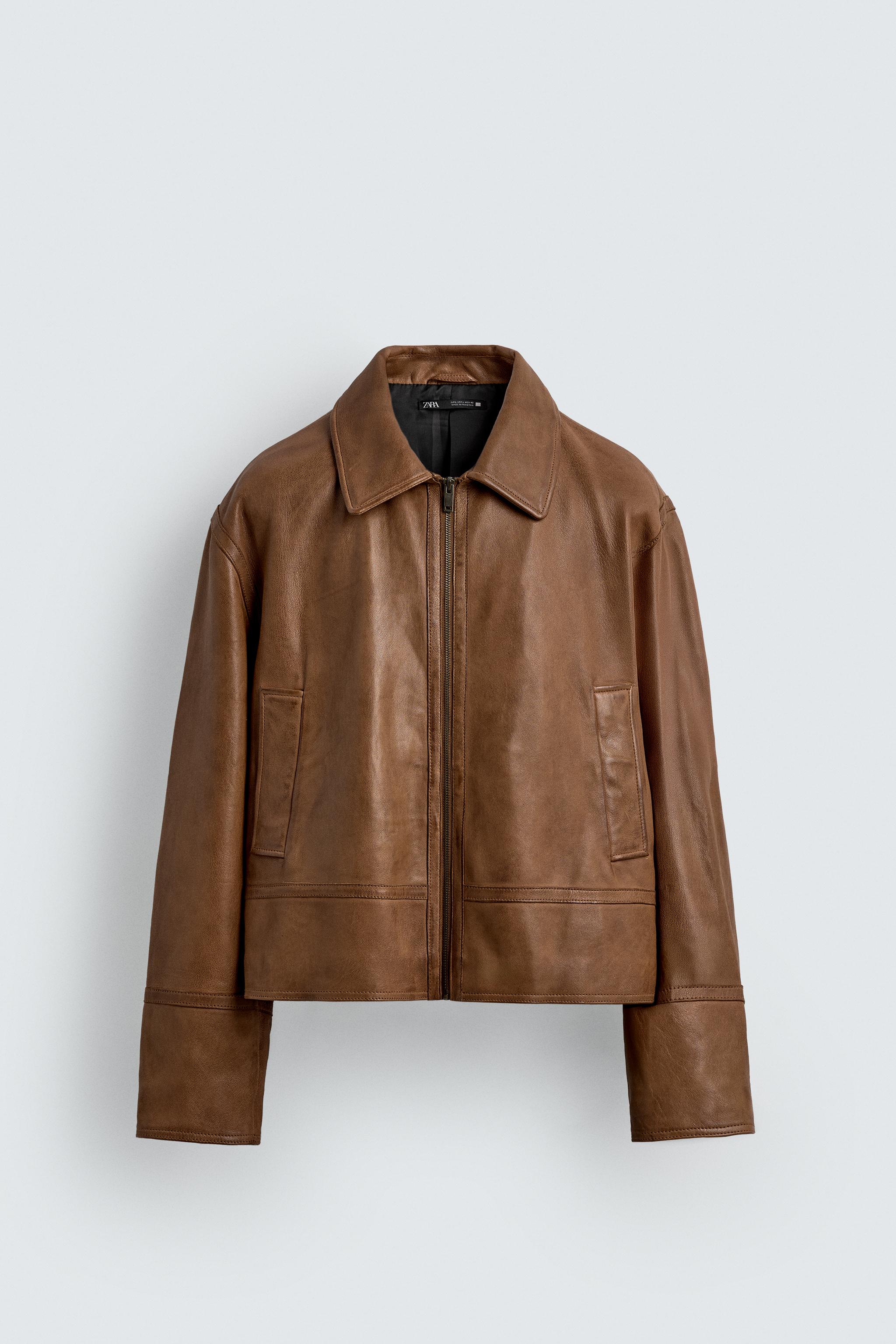 ZARAレザージャケット ZARA ポケット レザージャケット 5388/402 (ZARA/レザー