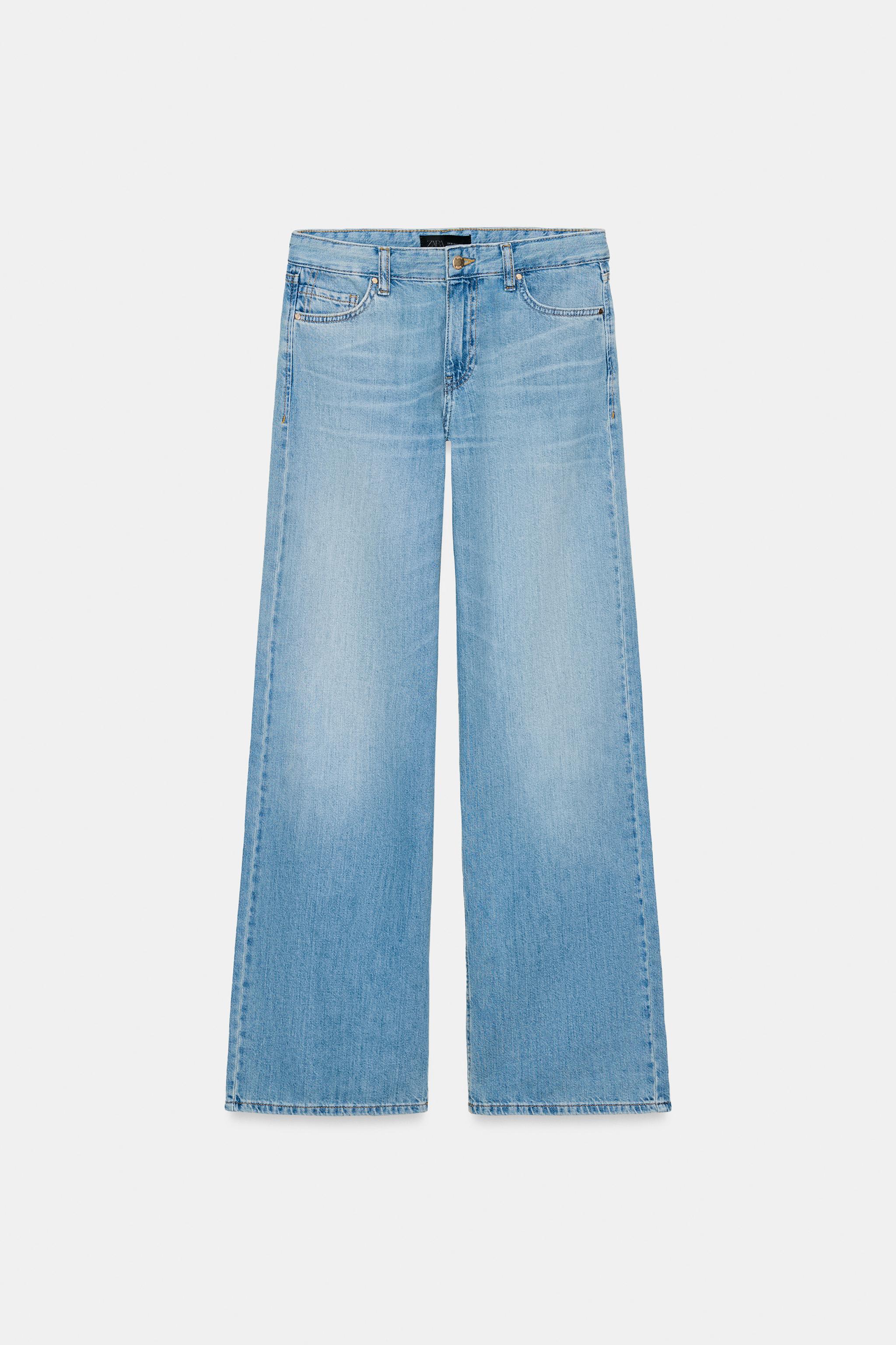 Z1975 WIDE-LEG LOW-RISE JEANS
