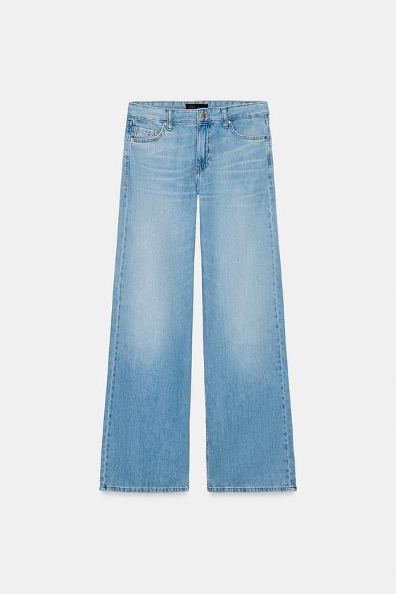 Z1975 LOW RISE WIDE LEG JEANS