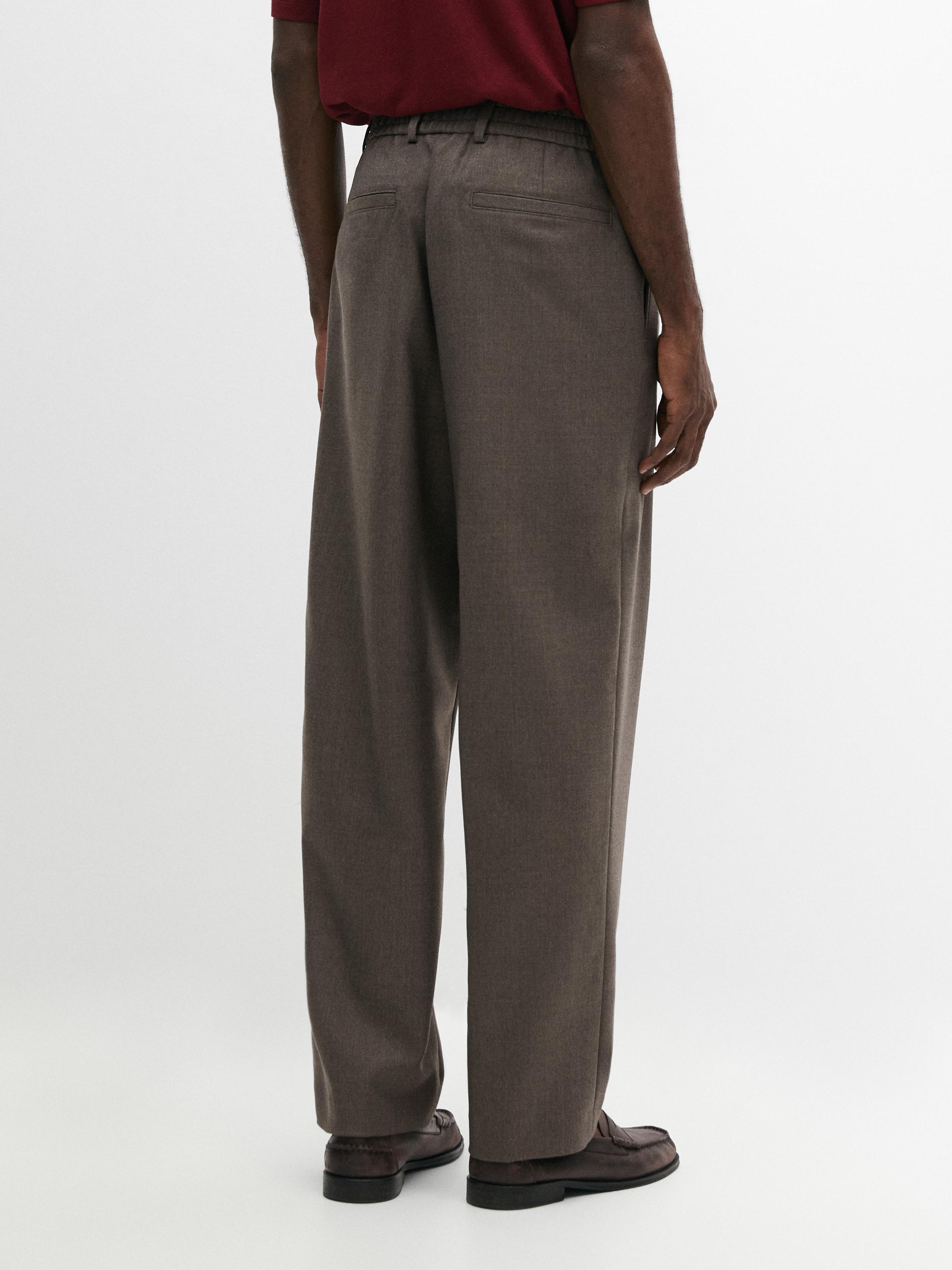 Cool wool blend trousers