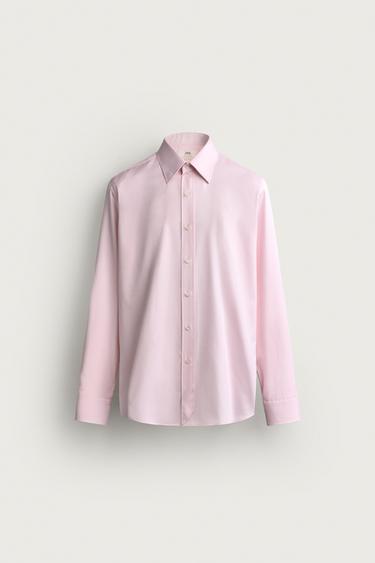 CAMISA SLIM FIT SANTA EULALIA BARCELONA 1843 X ZARA - Rosa de Zara