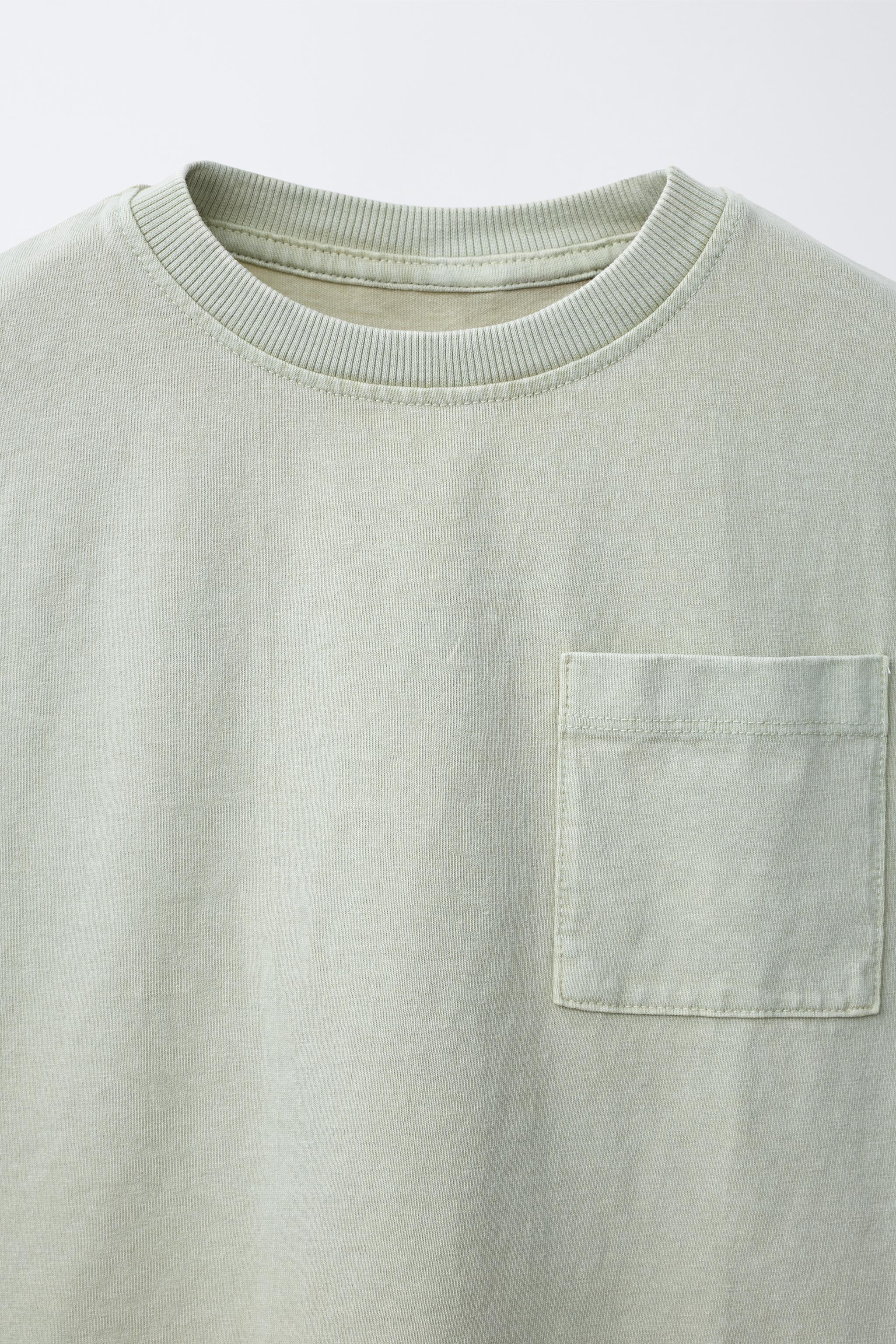 GARMENT DYED POCKET T-SHIRT