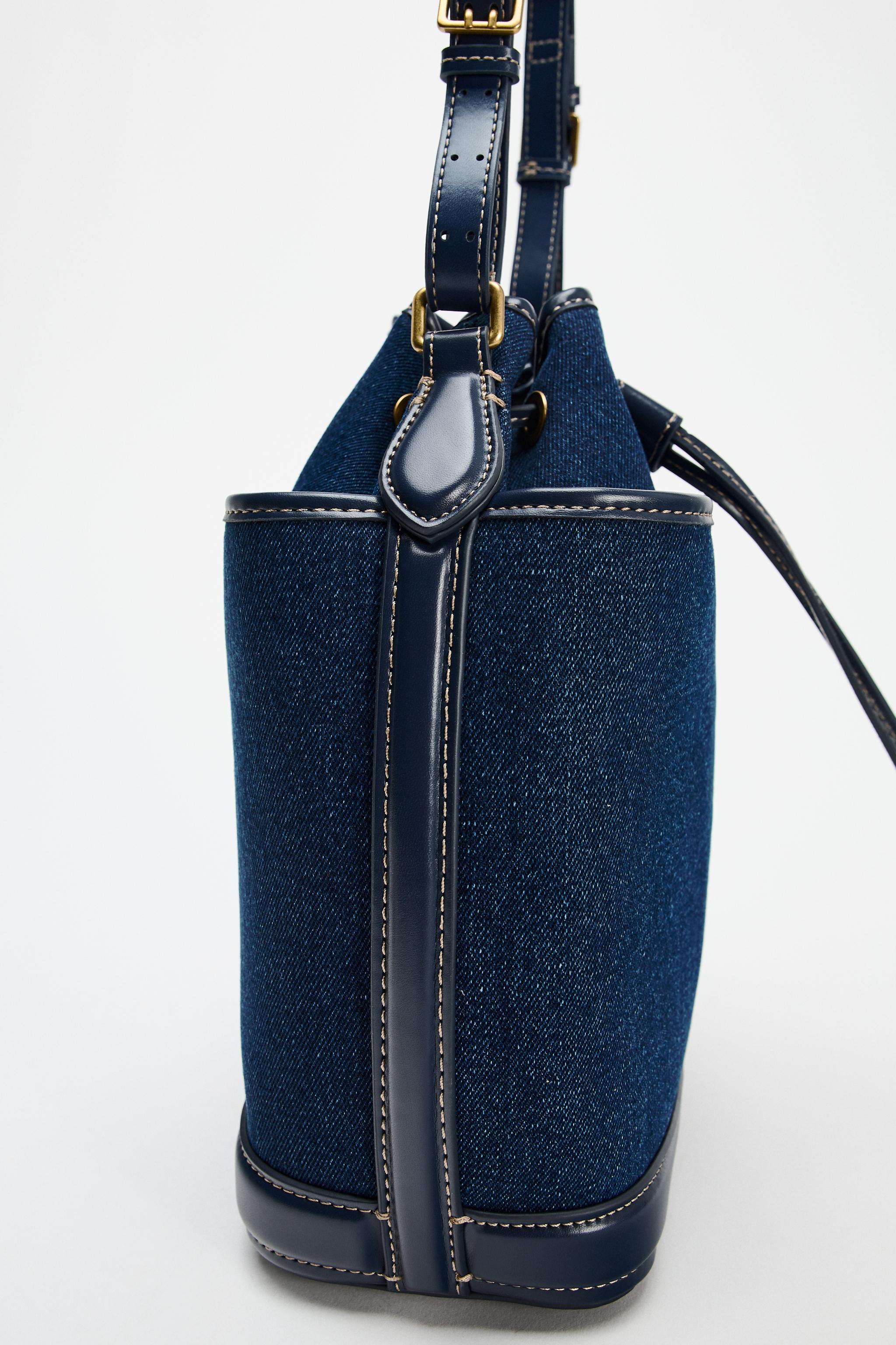 SHOULDER BAG FRANZIDA DENIM - Azul-denim | ZARA Brasil SHOULDER BAG FRANZIDA DENIM - Azul-denim | ZARA Brasil