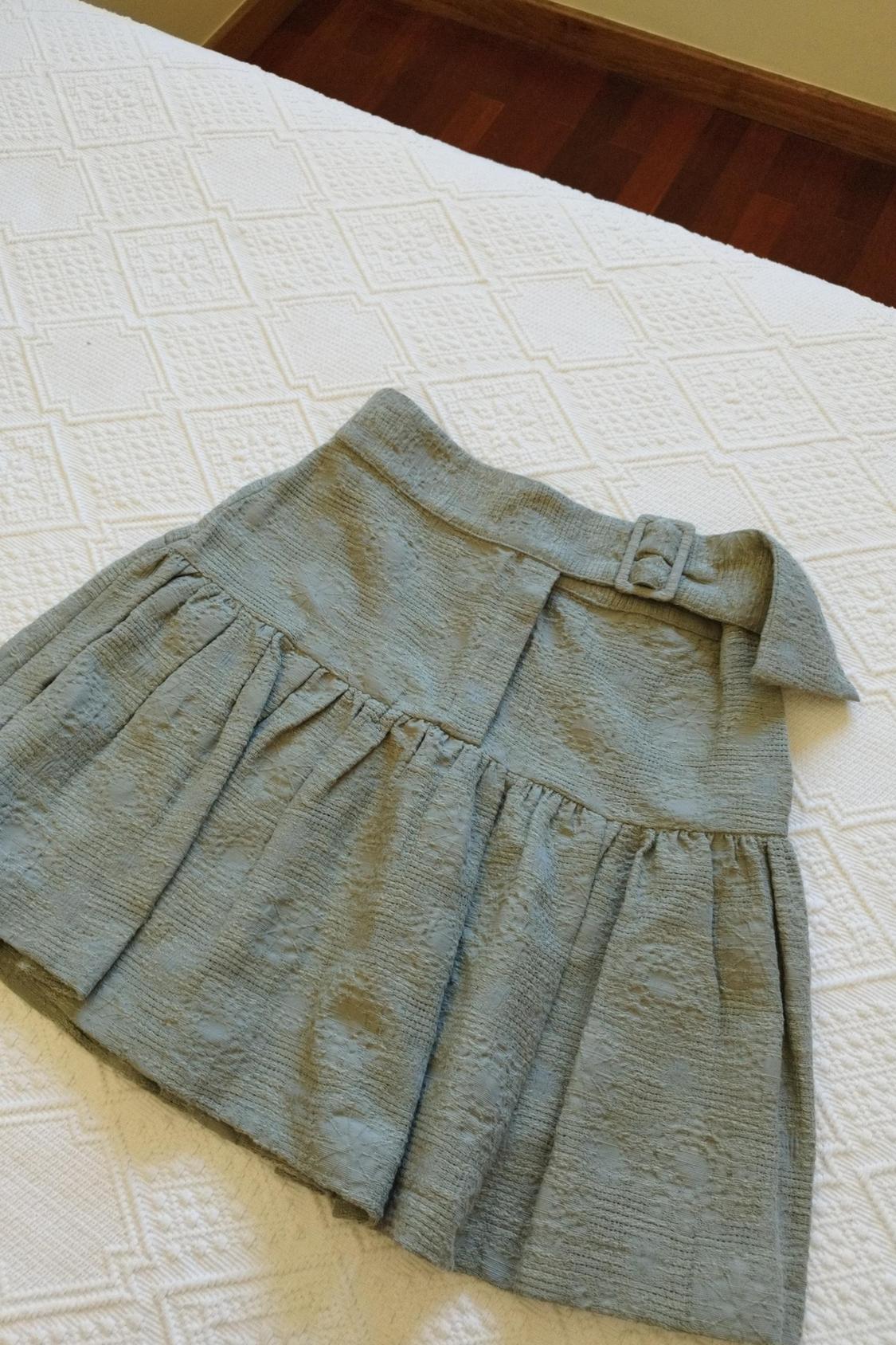 JACQUARD MINI SKIRT - Image 2