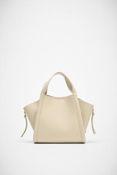 BOLSO CITY BANDOLERA - Crudo de Zara