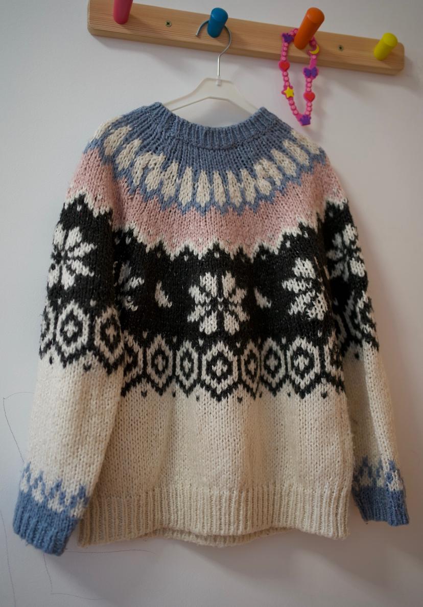 JACQUARD KNIT SWEATER - Image 3