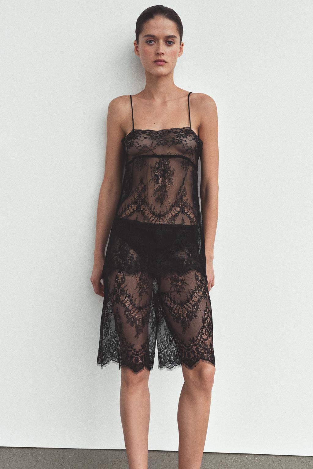 LACE TIE-BACK CAMISOLE - image 2
