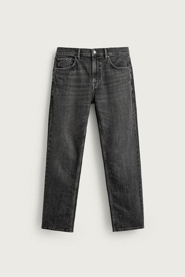 JEANS SLIM FIT - Gris de Zara