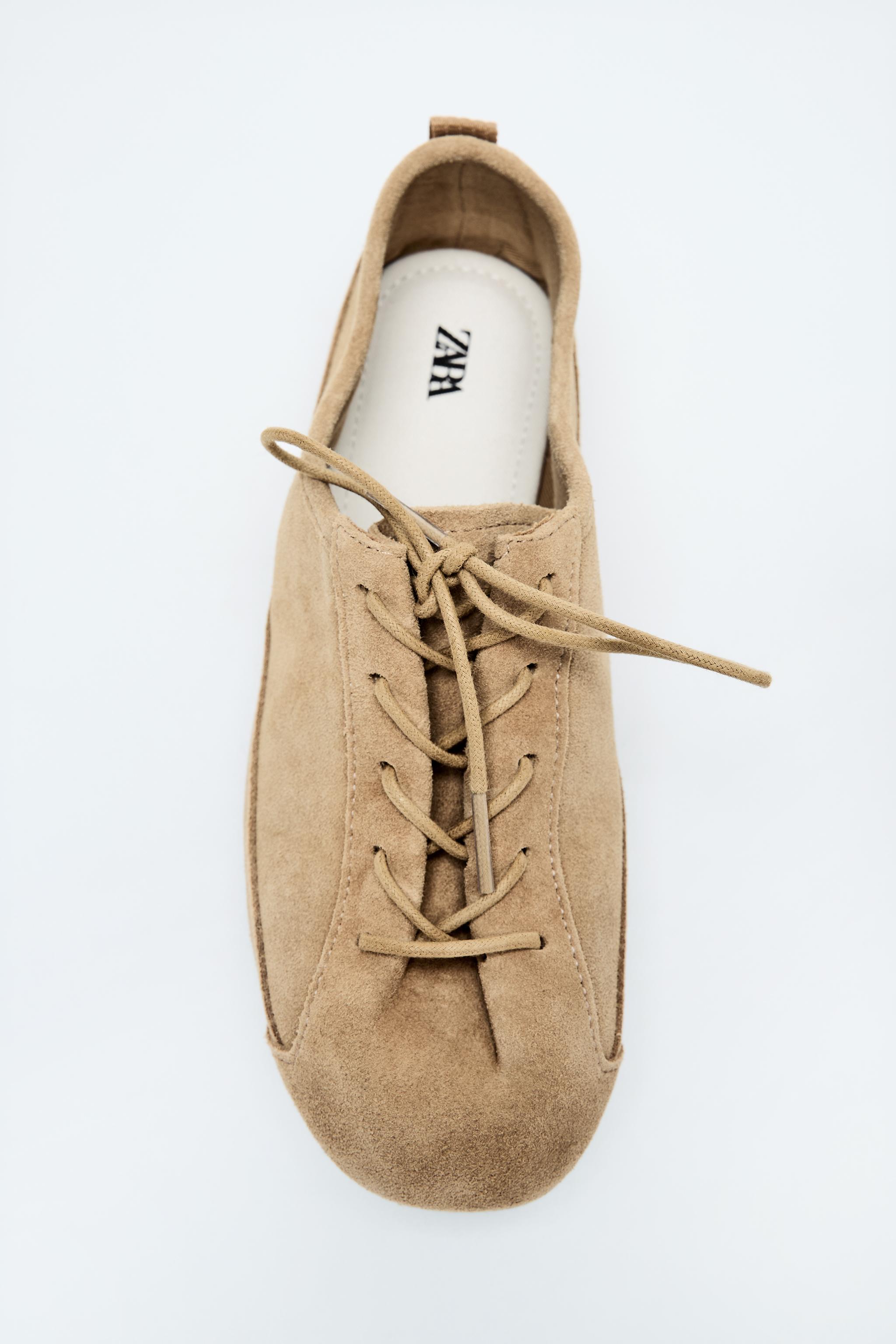 LEATHER DERBY SHOES