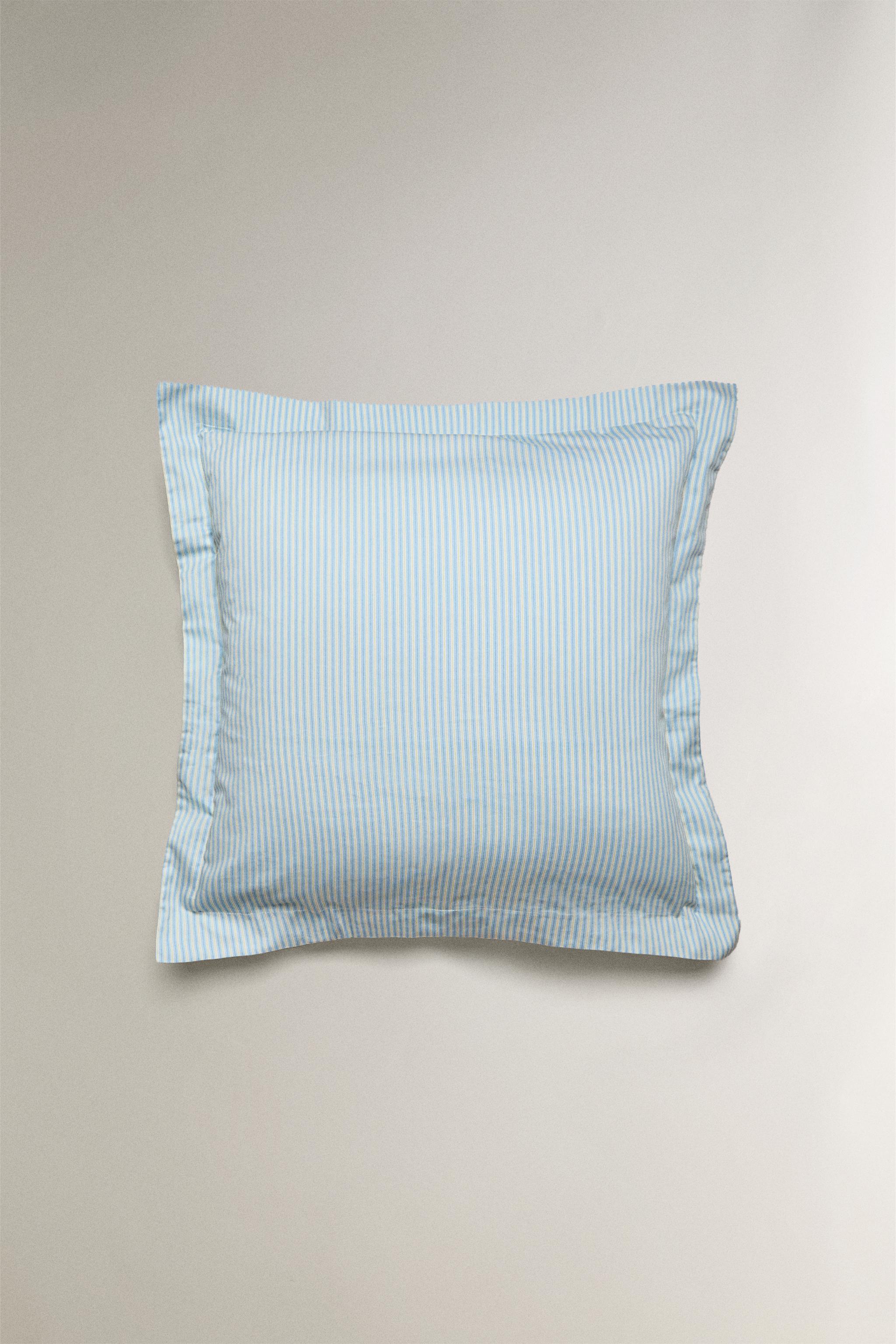 FADED STRIPED SATEEN PILLOWCASE (300 THREAD COUNT)