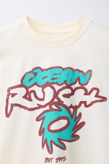 PRINTED T-SHIRT - White by Zara - Image 2
