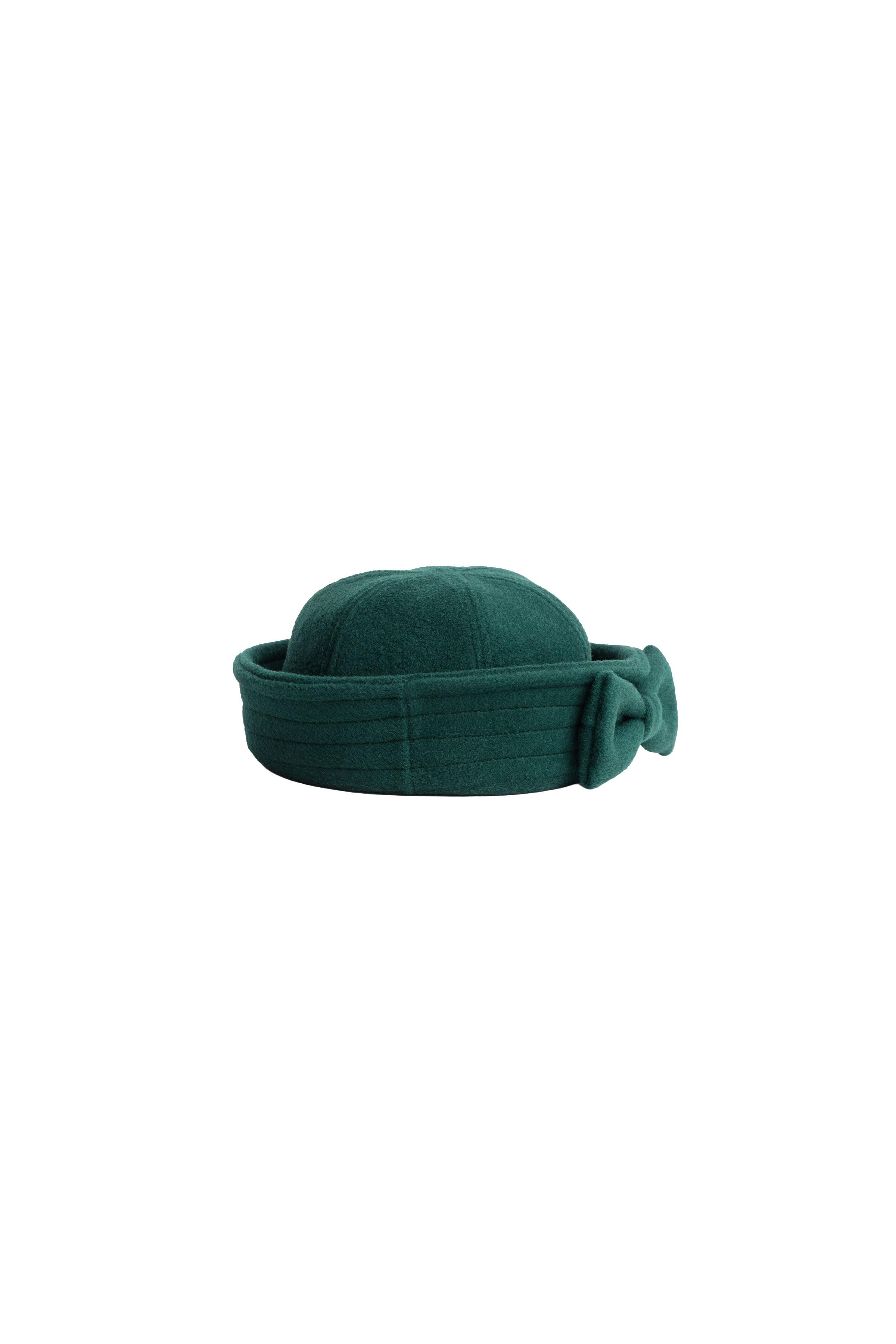 100% WOOL BOW CASQUETTE LIMITED EDITION