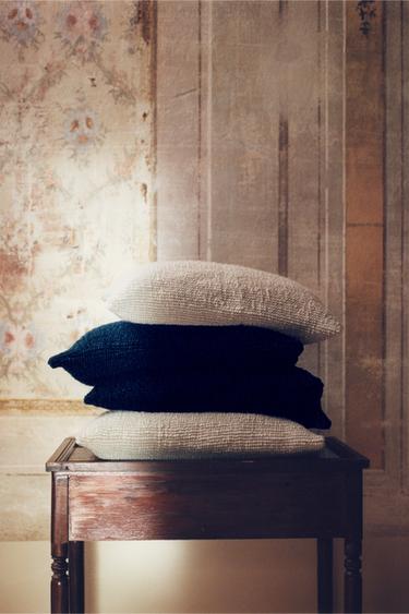 WOOL CUSHION COVER X SOCIETY LIMONTA - Stone by Zara