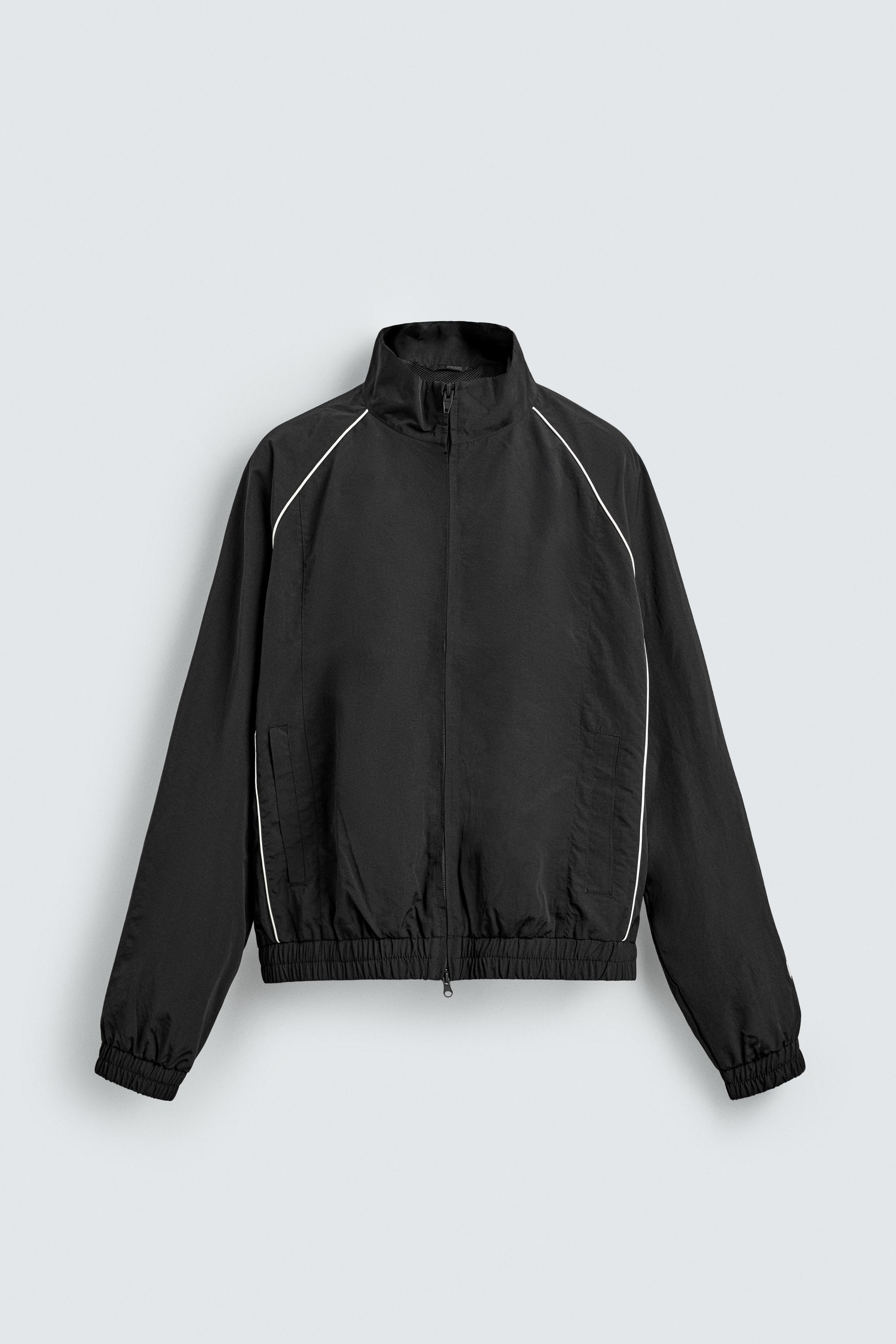 コントラストテクニカルジャケット - ブラック | ZARA Japan / 日本