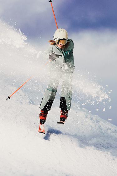 Zara JAKNA WATER REPELLENT I WINDPROOF RECCO® SYSTEM SKI COLLECTION – plavo nebo – Slika 0