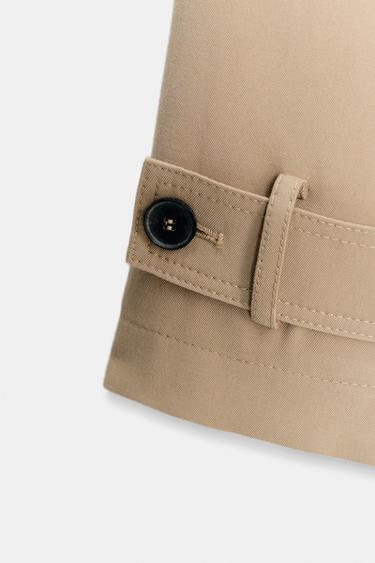 BLOUSON TRENCH AVEC CEINTURE - Camel clair de Zara - Image 10