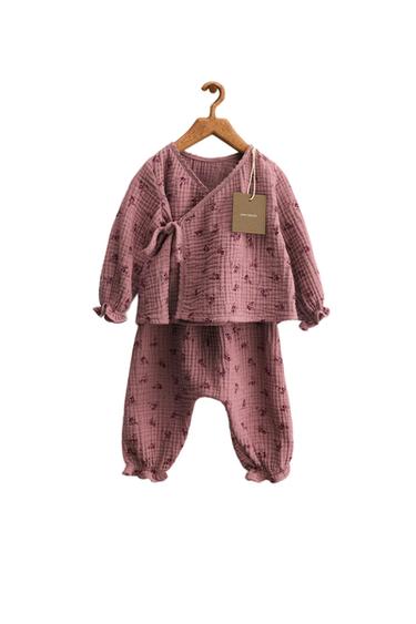 Zara ZARA TIMELESS - FLORAL TEXTURE SET - Dark pink - Image 0