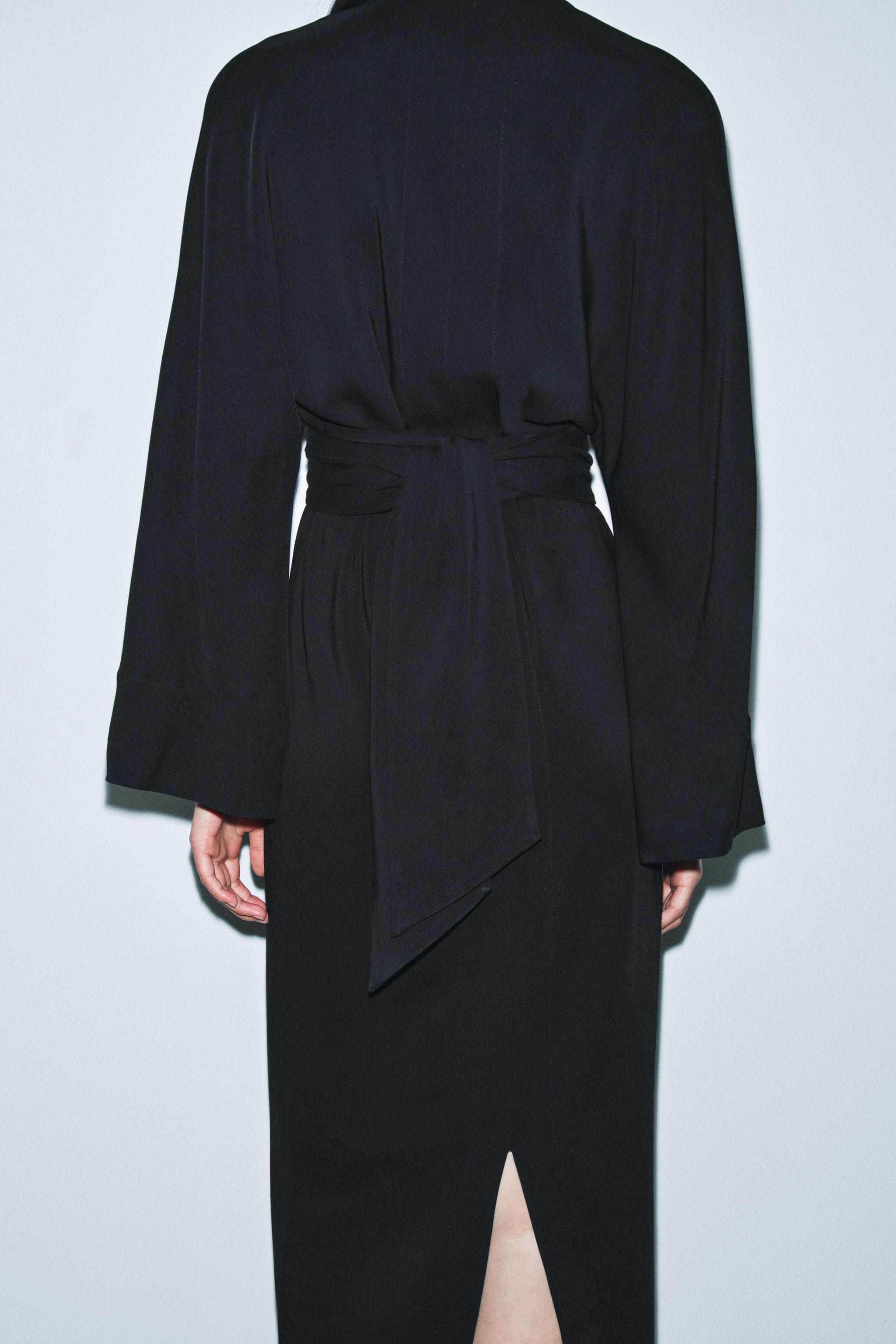 ROBE MIDI À NŒUDS ZW COLLECTION