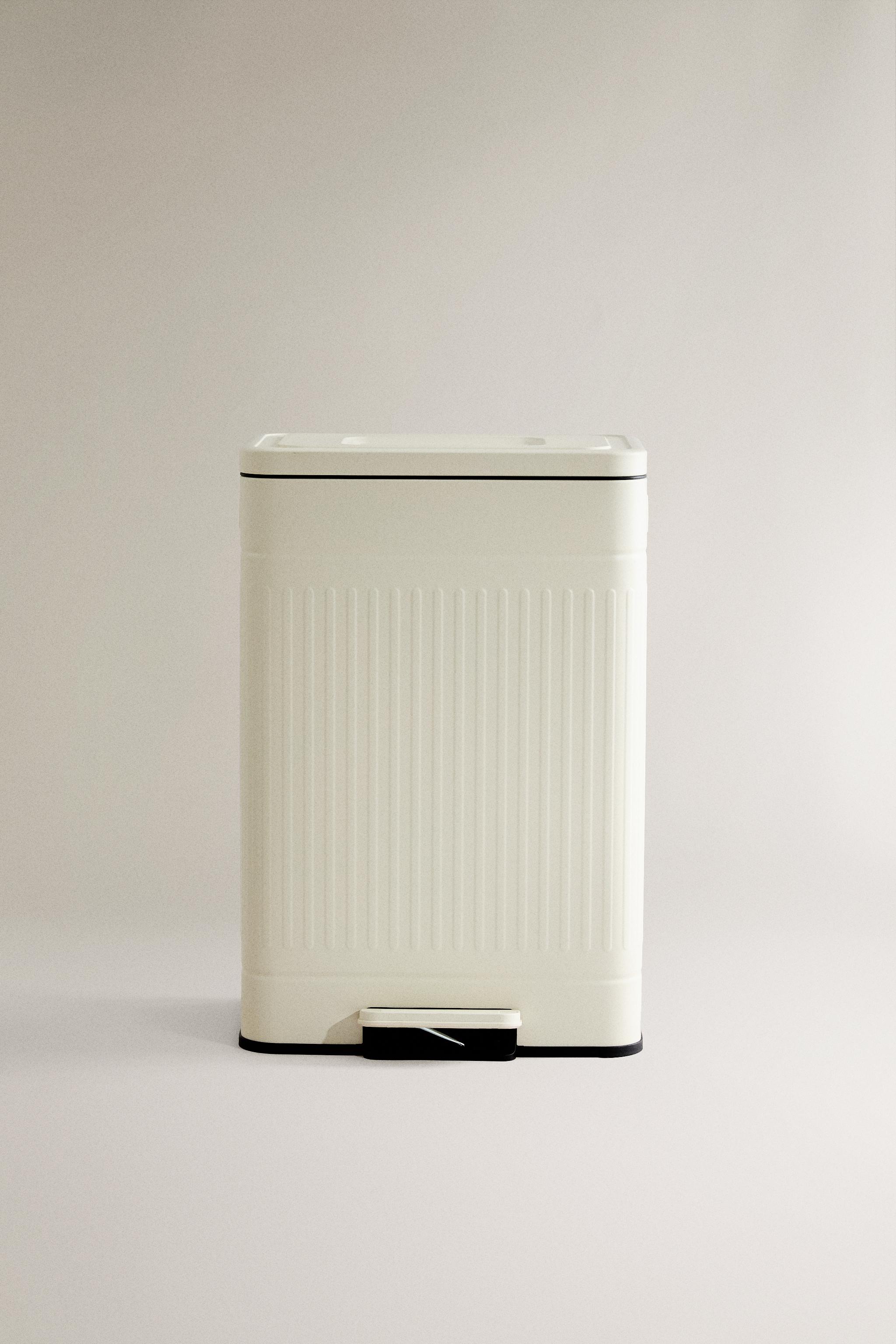 キッチン用ごみ箱 ダブルコンパートメント - クリーム | ZARA