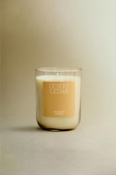 (250 G) BOUGIE PARFUMÉE DESERT CEDAR - Ocre de Zara - Image 5